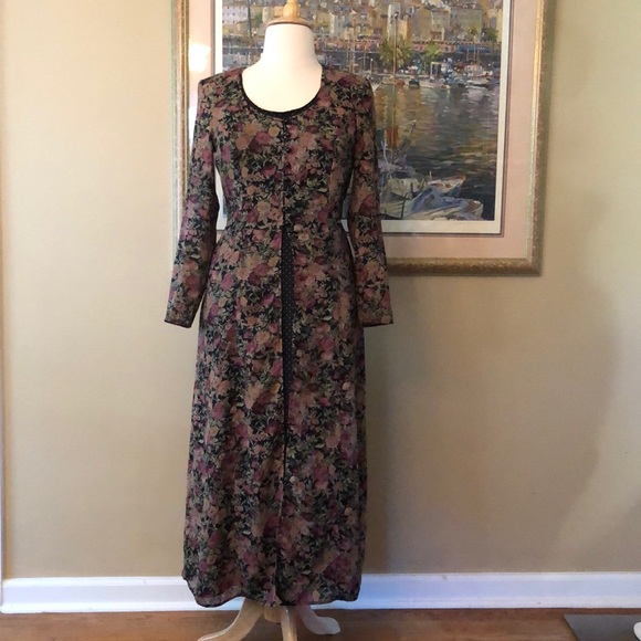 MODA INTL Botanical Print Dress - Picture 2 of 8